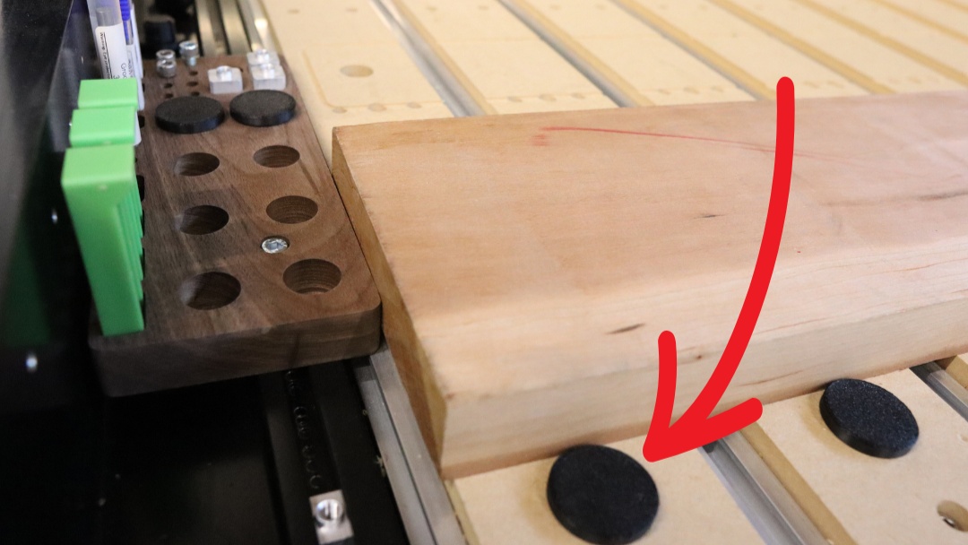 20mm Bench Dogs – Low Profile CNC-Safe Dogs