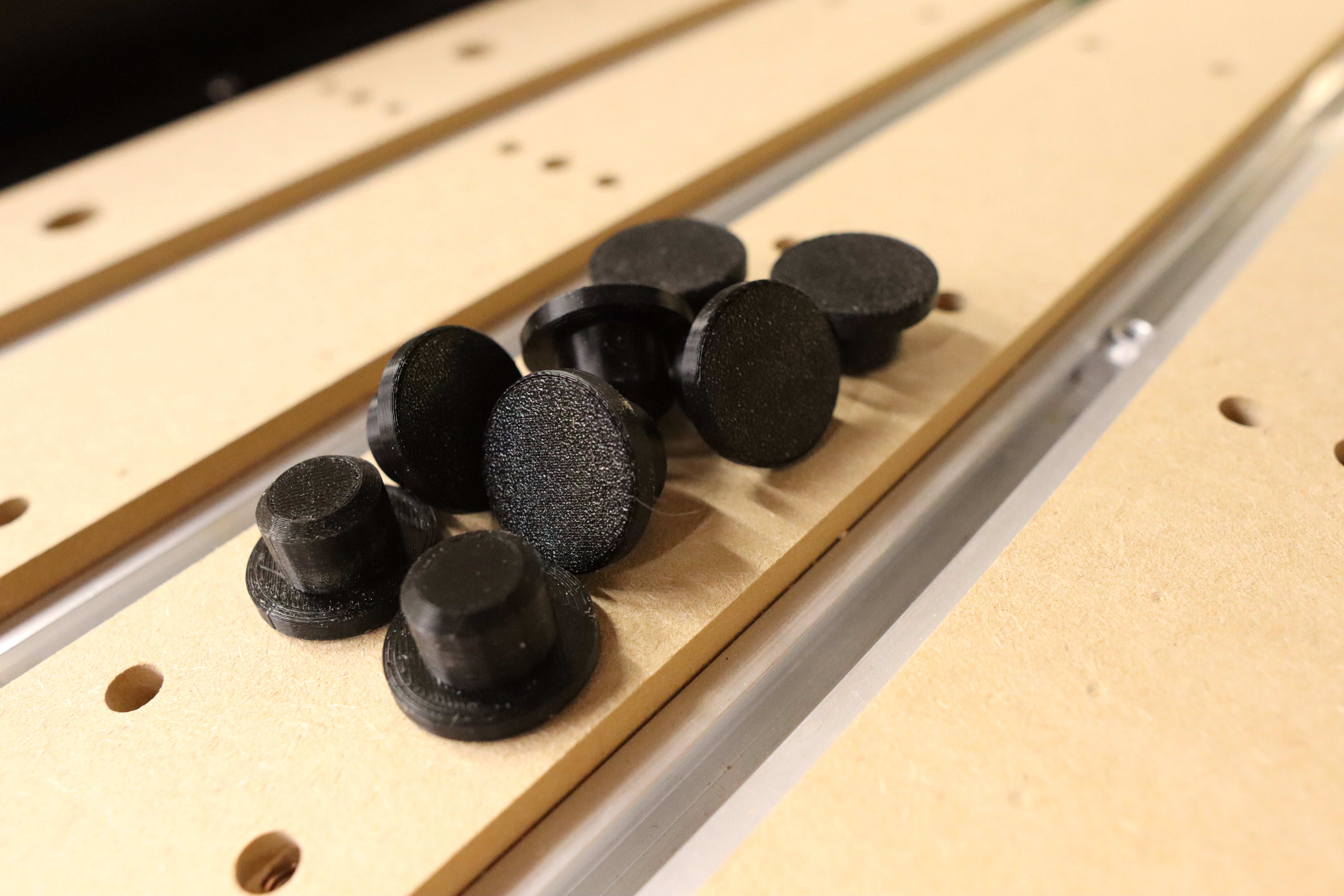 20mm Bench Dogs – Low Profile CNC-Safe Dogs