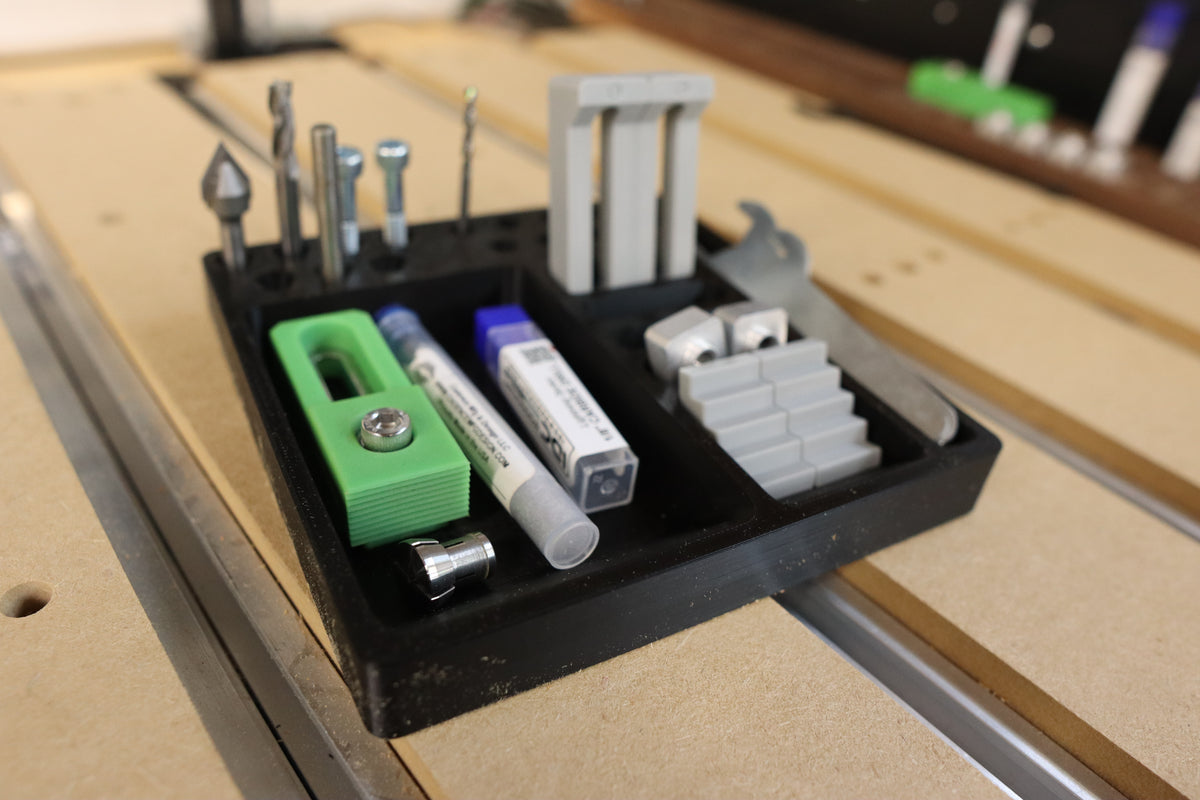 CNC Project Tool Tray for Shapeoko & Other CNC Machines – Brettslasergarage