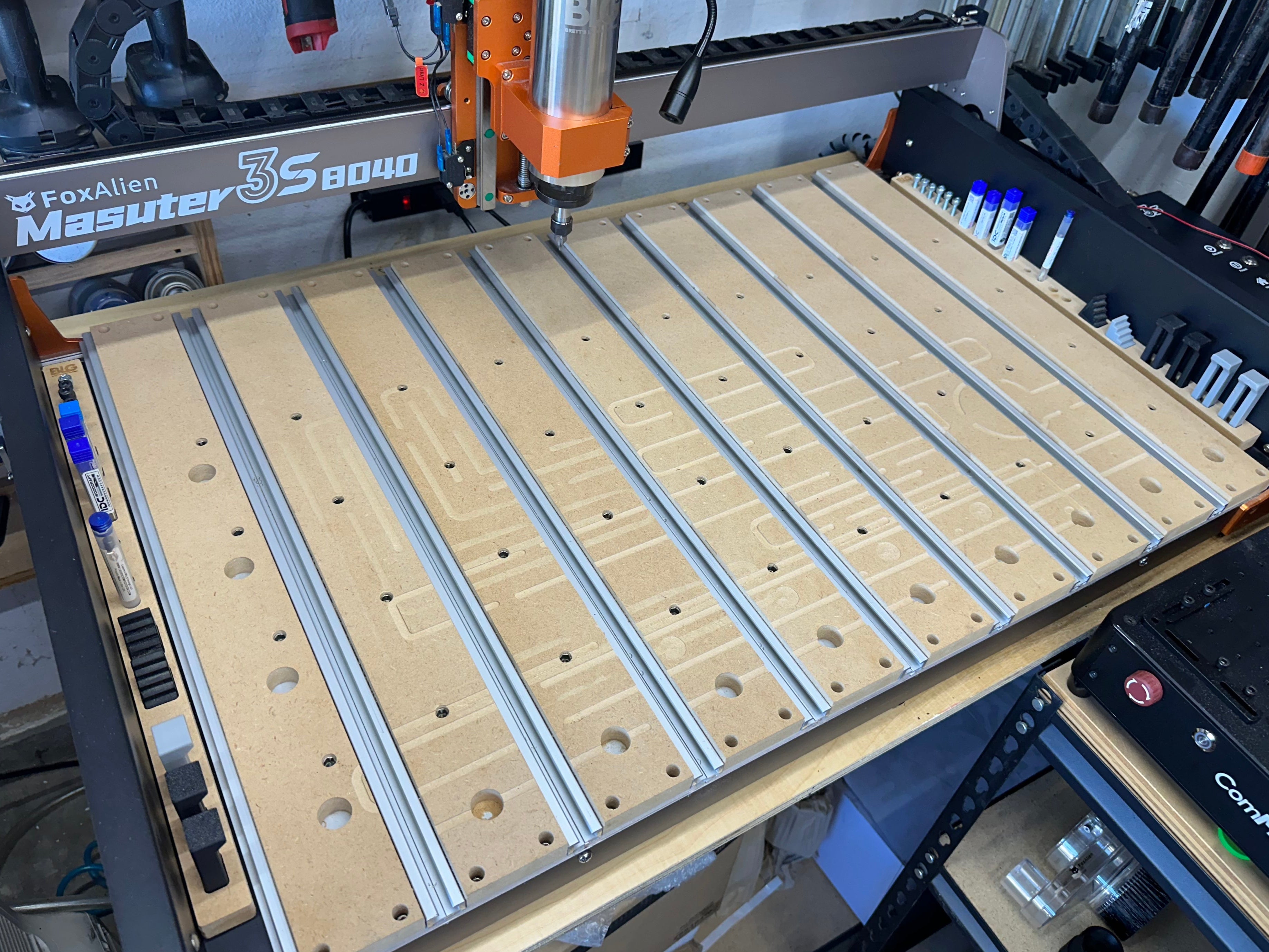 Upgraded Waste Board Slats for FoxAlien CNC's