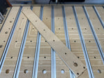 Back side of slat to show stock mounting locations