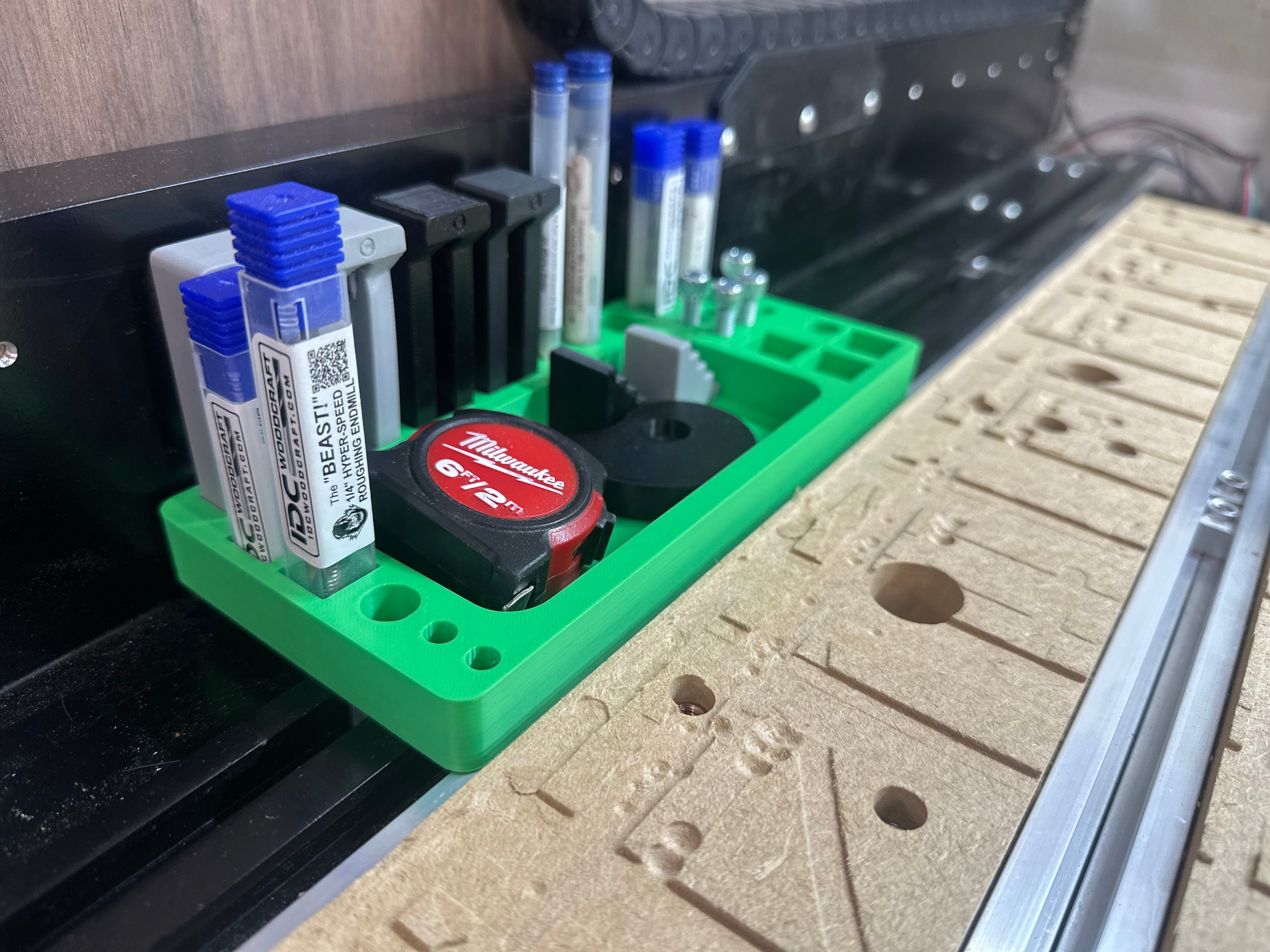 project tray version in green