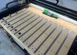 Shapeoko 5 Pro 2'x4' / 2’x2’ CNC Upgraded Waste Board Slats w/ Threaded Inserts & 20mm Dog Holes Spoil Board
