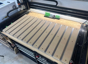 Shapeoko 5 Pro 2'x4' / 2’x2’ CNC Upgraded Waste Board Slats w/ Threaded Inserts & 20mm Dog Holes Spoil Board